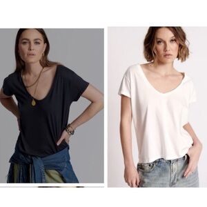 ISO IN SEARCH OF! One Teaspoon Scoop Neck Basic Tee XS or XXS